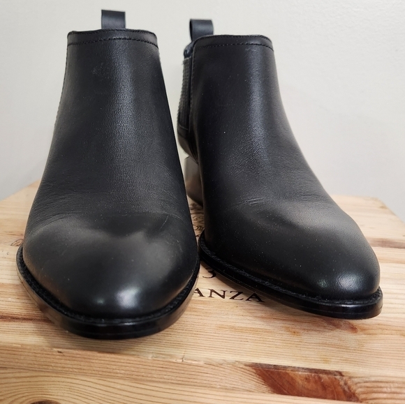 Alexander Wang "Kori" All Black Leather Ankle Booties Size EU 40 BNIB - Picture 6 of 12